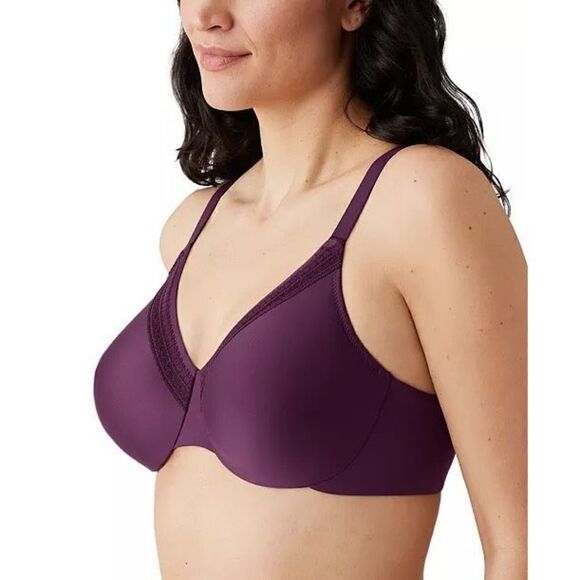 WACOAL NWT Seamless Perfect Primer Full Figure Underwire Bra 40D - Picture 4 of 6
